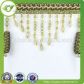 best sell curtain tassel fringe,beaded fringe with trim